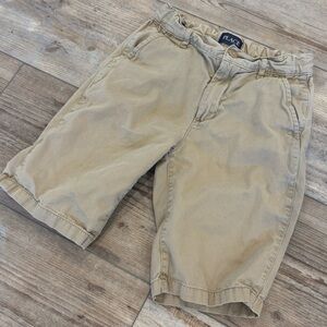 Children's Place Boy's Size 12 Slim Khaki Shorts